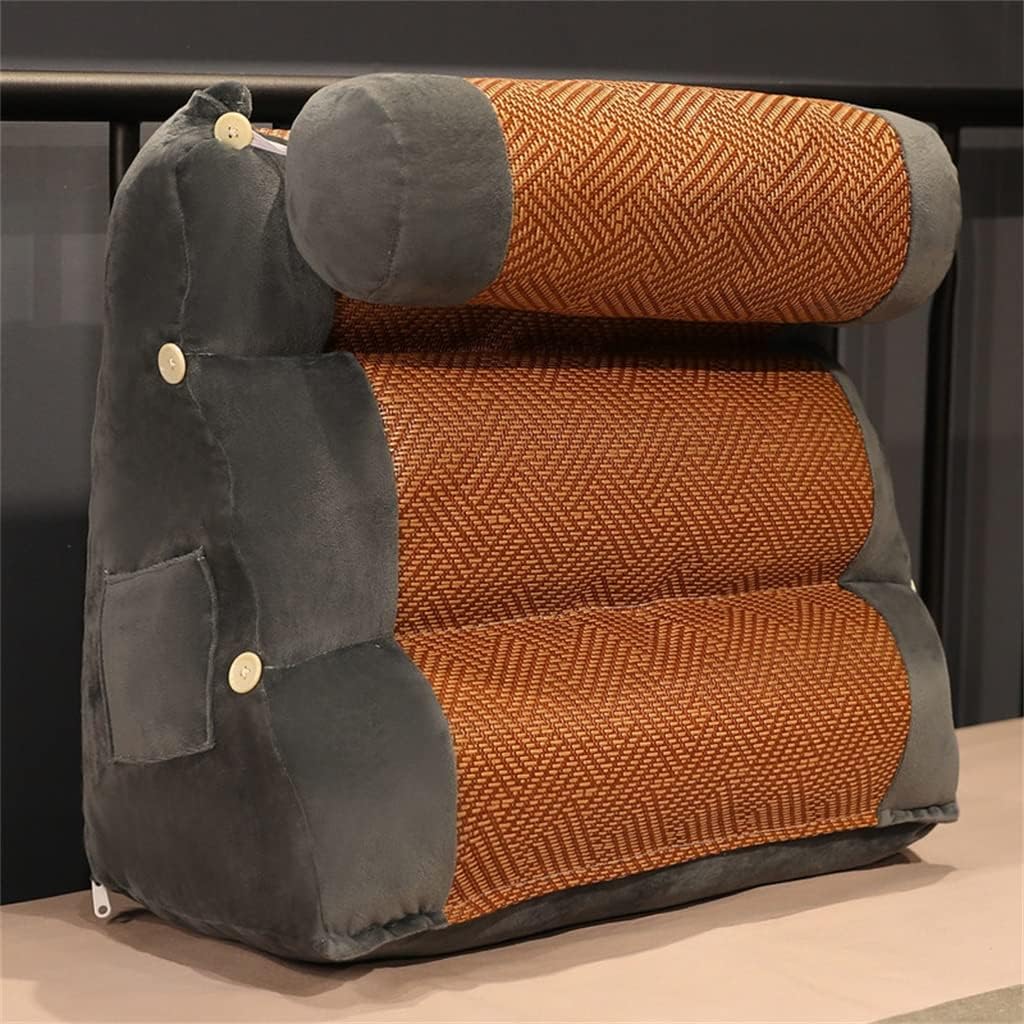 Mat Bedside Back Soft Bag Cushion Sofa Pillow Lumbar Large Backrest