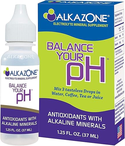 AlkaZone - Gotas de refuerzo de pH alcalino de 1.25 fl oz (paquete de 3)