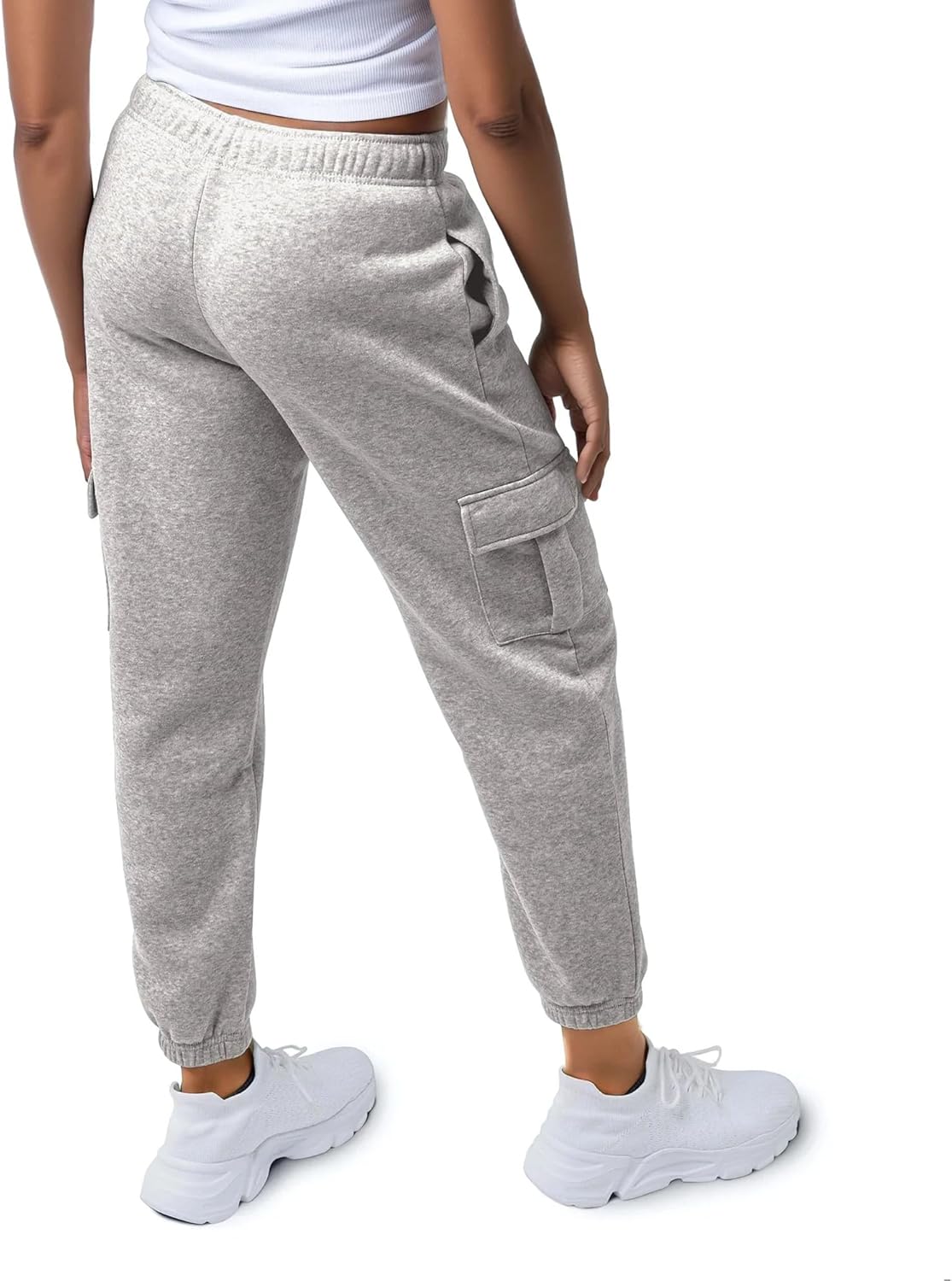 Common Stitch 3 Pack Sweatpants Women, Cargo Womens Sweatpants, Fleece Womens Joggers with Pockets (Available in Plus) - Image 4