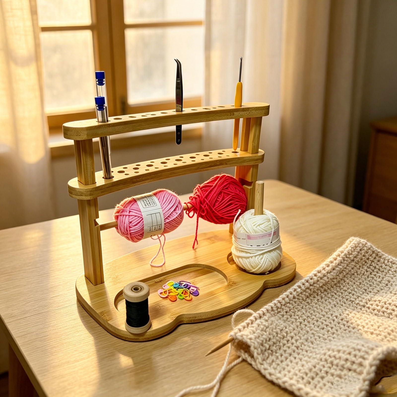 Organizzatori rastrelliere per Uncinetto per Cucito e Quilting