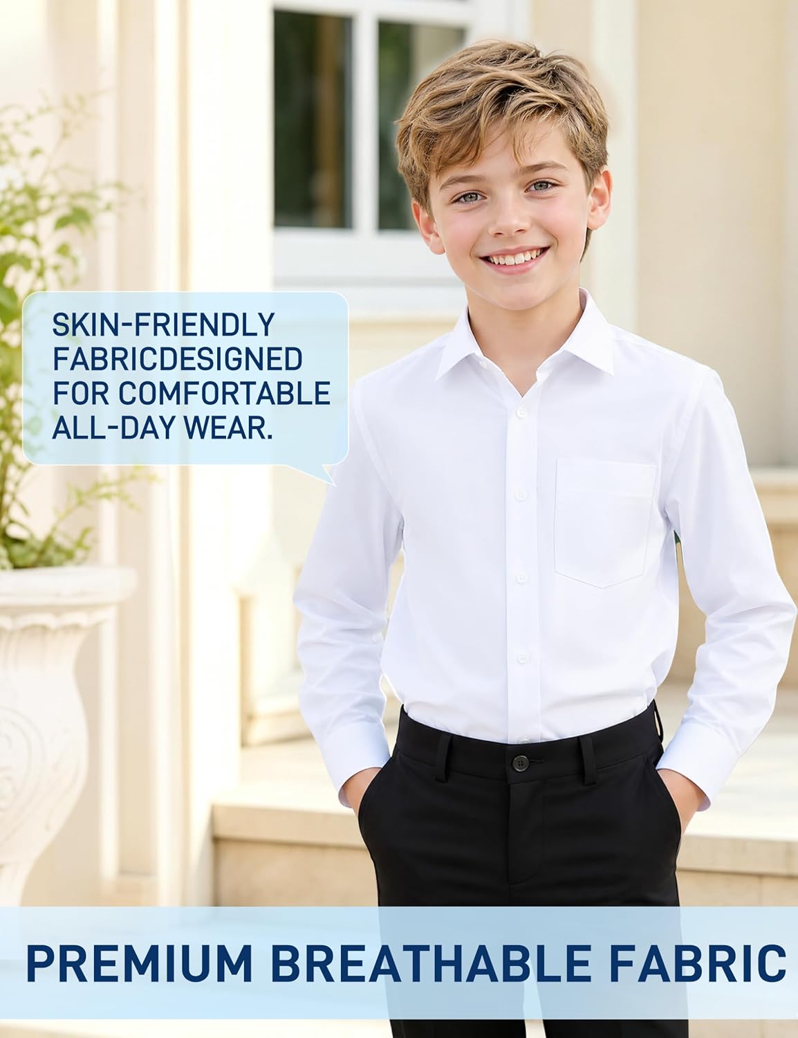 Boys’ 7-Piece Formal Suit Set, from Toddlers to Teens