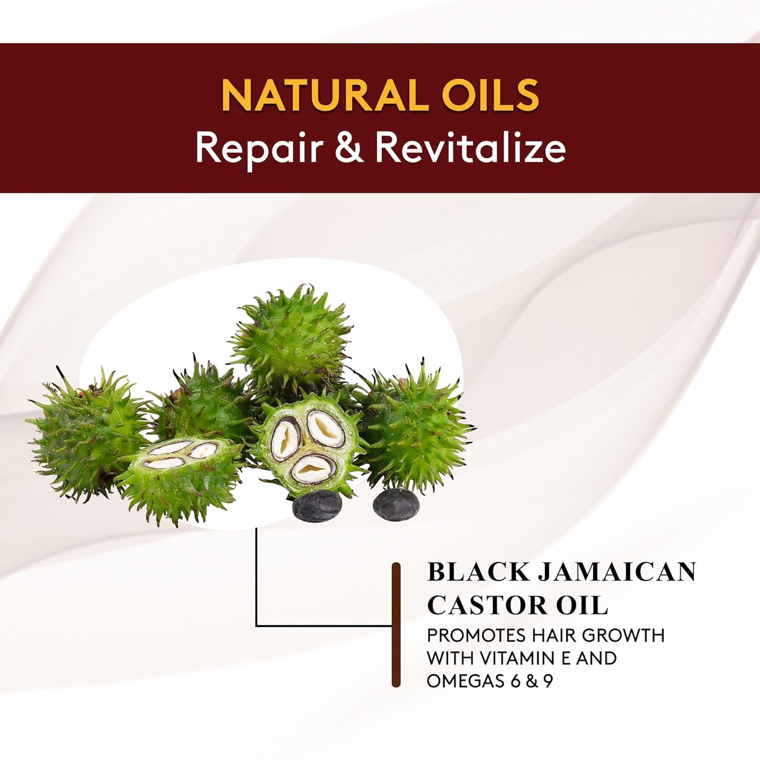 Okay Pure Naturals Black Jamaican Castor Oil - Castor Oil for Hair Growth for Men & Women, Moisture for Skin, Scalp, Eyelashes, Eyebrows - 4 oz Glass Bottle (Pack of 2)