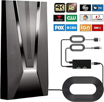 TV Antenna-TV Antenna Indoor,Antenna for Smart TV, TV Antenna for Smart TV Indoor, TV Antenna for Local Channels, Digital Antenna for Smart tv Indoor,Support 4K 1080p All Television