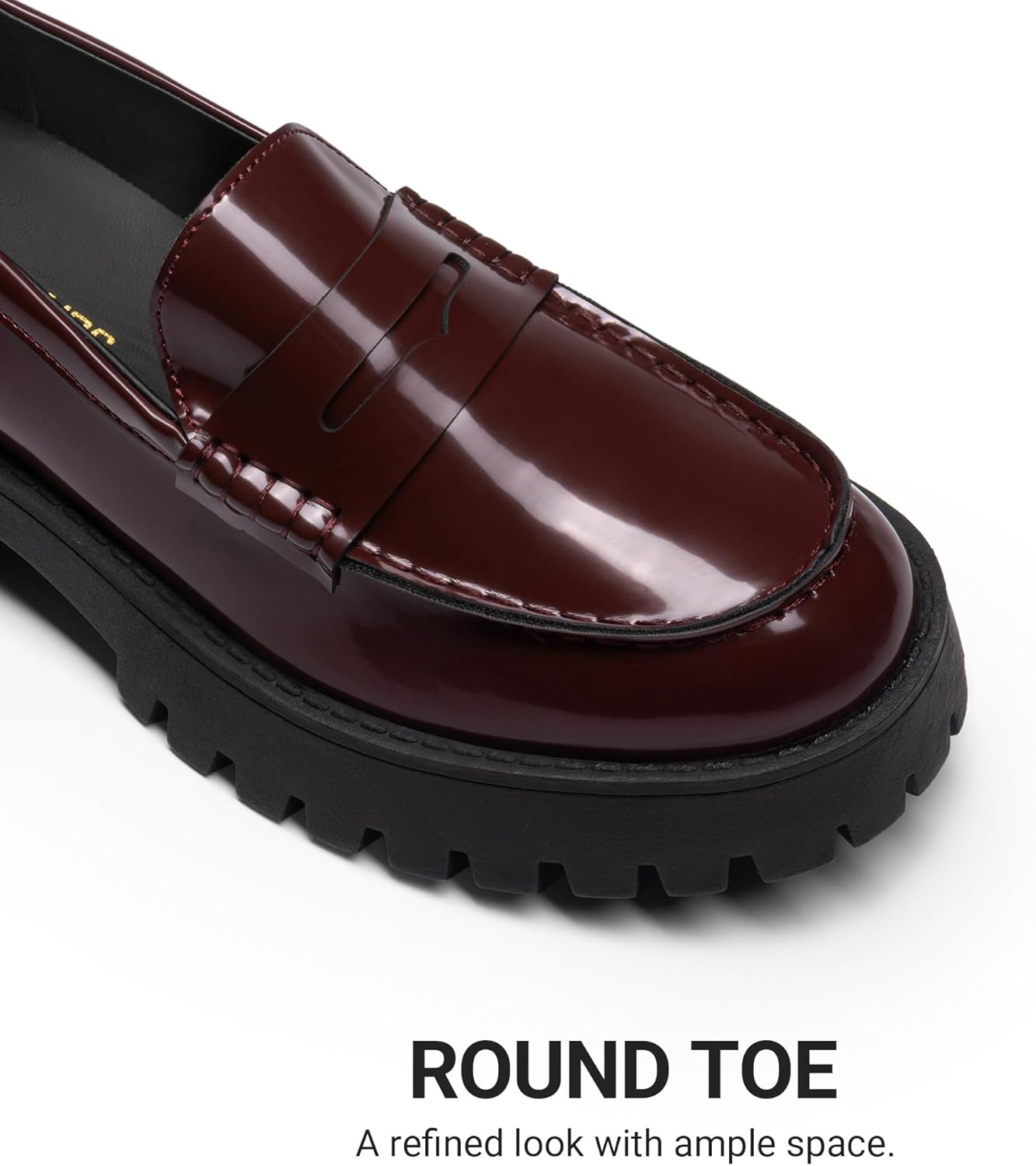 DREAM PAIRS Loafers for Women Platform Chunky Penny Loafer Lug Sole Comfortable Slip On Dressy Casual Work Business Office Shoes - Image 5