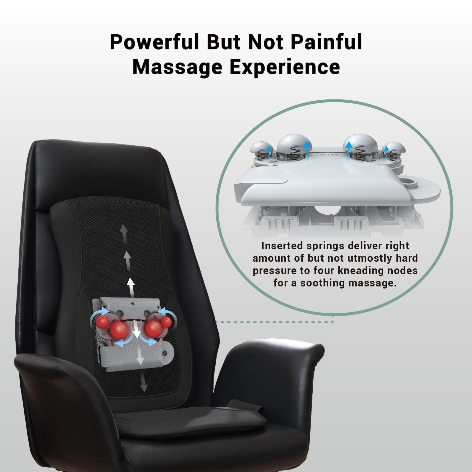 Amazon.com: Mynt Black Acupressure Massage Chair Pad with 4 Deep Kneading Nodes, Shiatsu Back Massager for Chair with Heat, Heated Back Massage with a Cushion for Deep Tissue : Health & Household Amazon.com: Mynt Black Acupressure Massage Chair Pad with 4 Deep Kneading Nodes, Shiatsu Back Massager for Chair with Heat, Heated Back Massage with a Cushion for Deep Tissue : Health & Household