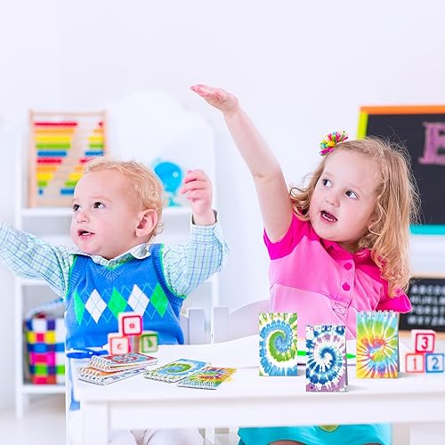 Miniatura 6 de 24 cuadernos de teñido anudado con teñido anudado, recuerdos de fiesta, cuadernos en espiral, cuadernos pastel, cuadernos de bolsillo para niños,