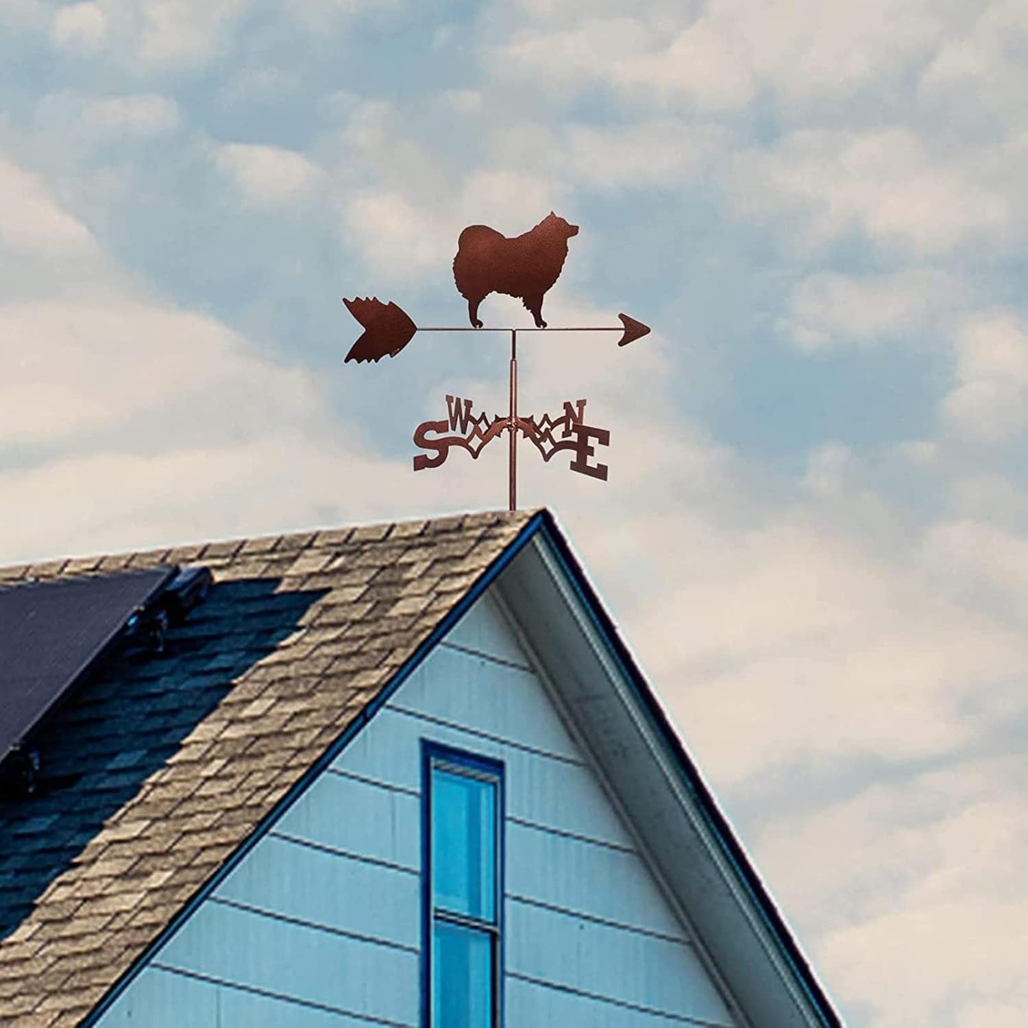 金属風見鶏 ステンレススチール 庭用鉄風見鶏 庭用 耐久性 防錆コーティング 庭用鉄風向台 庭用 測定ツール 庭 テラス 庭 風向き ヴィンテージ ファーム風見鶏ステンレススチールホーム風見鶏風向計、風見鶏風向計庭ガーデン建築屋根測定ツール装飾 風見鶏 金属製風見鶏 ... 動物金属風見鶏、ヴィンテージ風見鶏、屋外庭屋根農場の装飾風向計用