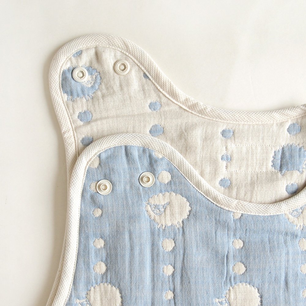 Hoppetta Hoppetta 6 double gauze Sleeper Sky Blue 5260