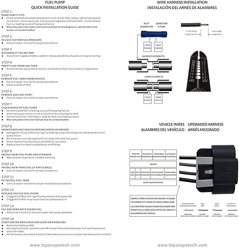 Miniatura 9 de Conjunto de bomba de combustible para camioneta Chevy GMC 1997 1998 1999 2000 compatible con 19177242 E3947M (con 2 conectores eléctricos) FP74757M