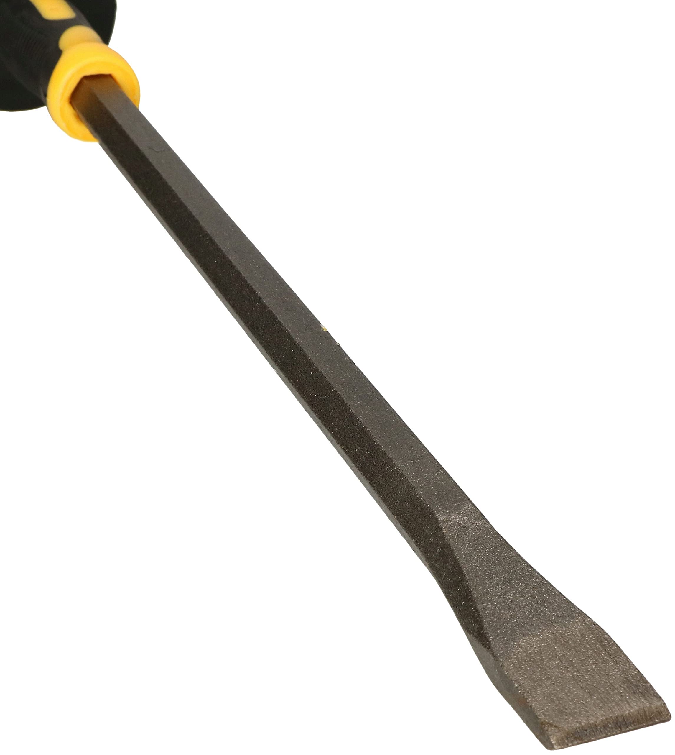 KOTARBAU® Ciseau de maçon plat avec protection de la main 500 x 18 mm Ciseau à pierre