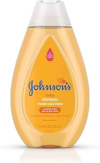 Johnson's Baby Tear Free Shampoo, No Parabens/Phthalates/Sulfates/Dyes, Fresh, 13.6 Fl Oz