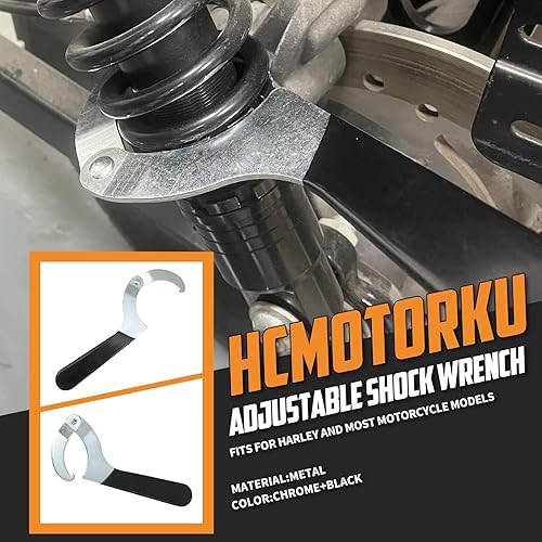 Miniatura 2 de Llave de ajuste de llave de choque de motocicleta de 2 a 4-3/4 pulgadas apta para Harley