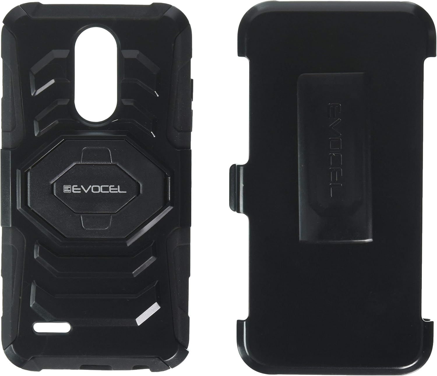 ZTE ZMAX PRO/ZTE Blade X Max Case, Evocel [New Generation Series] Belt Clip Holster, Kickstand, & Dual Layer for ZTE ZMAX PRO (Z981) / ZTE Carry/ZTE Blade X Max (Z983), Black