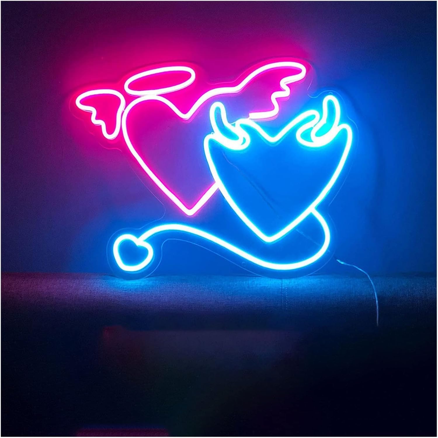 エンジェル 羽 撮影スポット LEDネオンサイン オーダーメイド可 【公式 エンジェル 羽 撮影スポット LEDネオンサイン オーダーメイド可 【公式