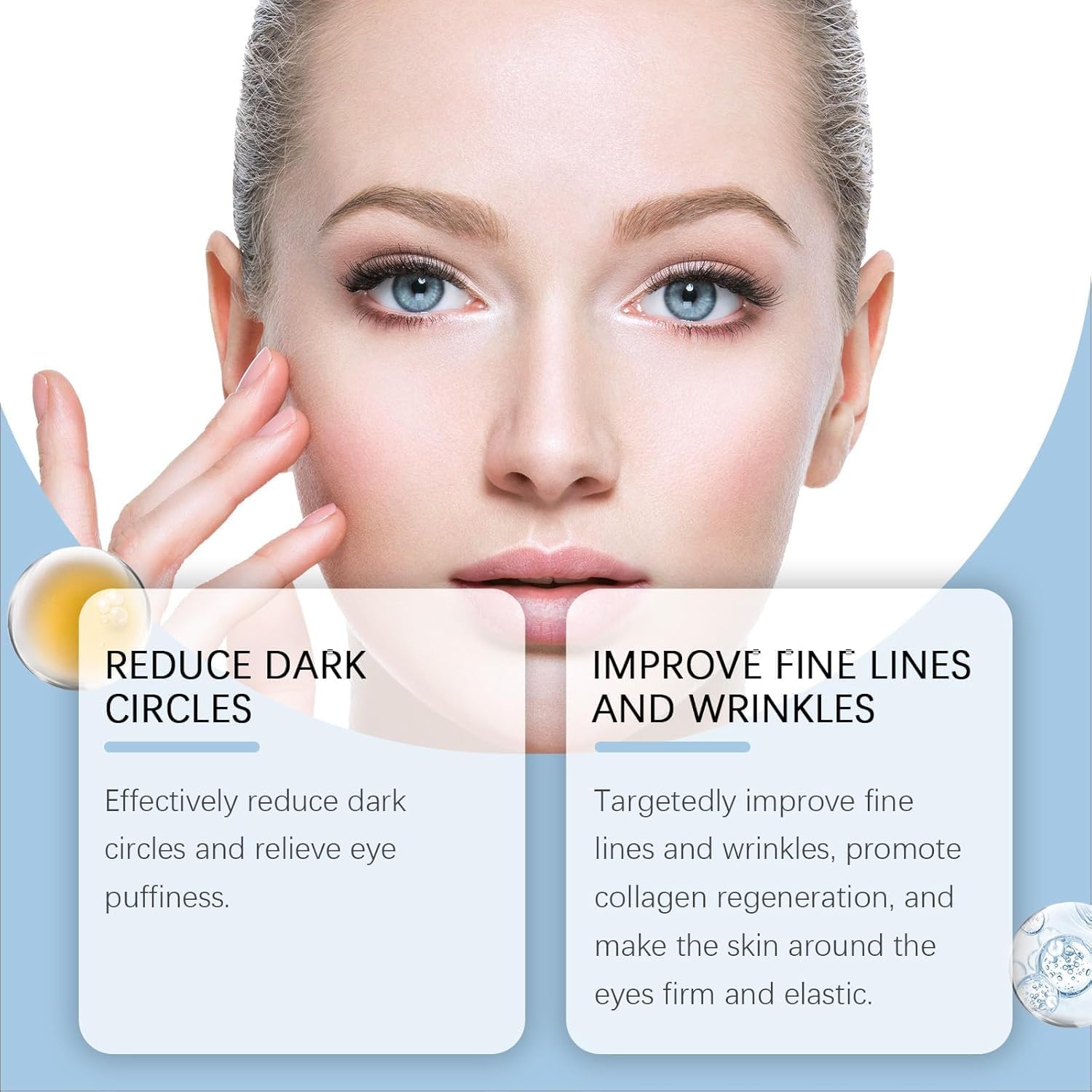 Instant Firming Eye Serum - Anti-Aging Formula, Reduces Under-Eye Bags, Wrinkles, Dark Circles, Fine Lines & Crow'S Feet (1)