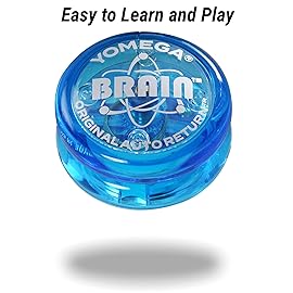 Yomega The Original Brain - Professional Yoyo for Kids and Beginners, Responsive Auto Return Yo Yo Best for String Tricks + Extra 2 Strings & 3 Month Warranty (Green)