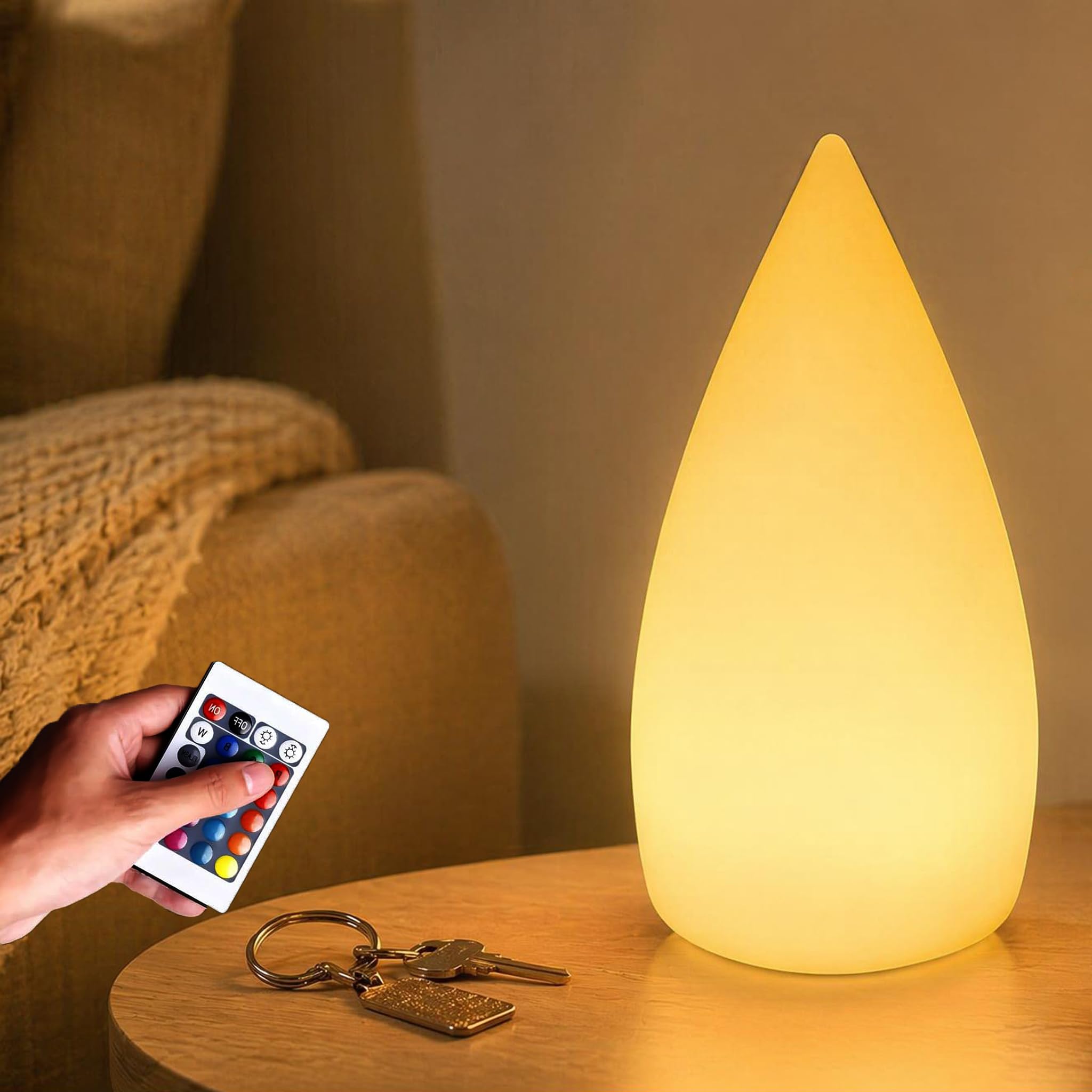 Dimmable Sauna Lamp, USB, Remote Control for Colour Changing Lights
