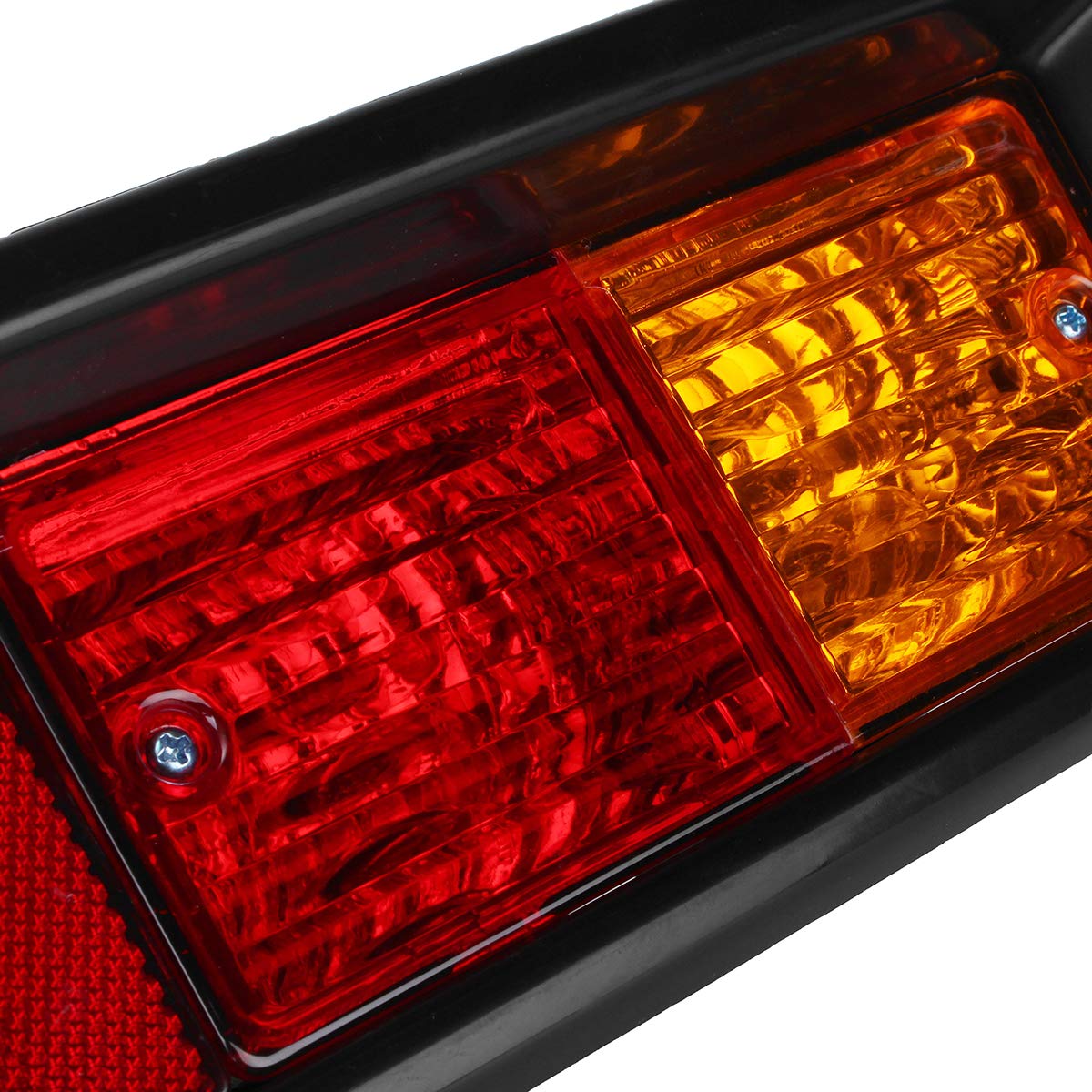 YONGYAO Feu Arrière de Frein de Voiture Arrière Gauche + Droite Avec Ampoule Pour Toyota Land Cruiser Fj90 1996-2002