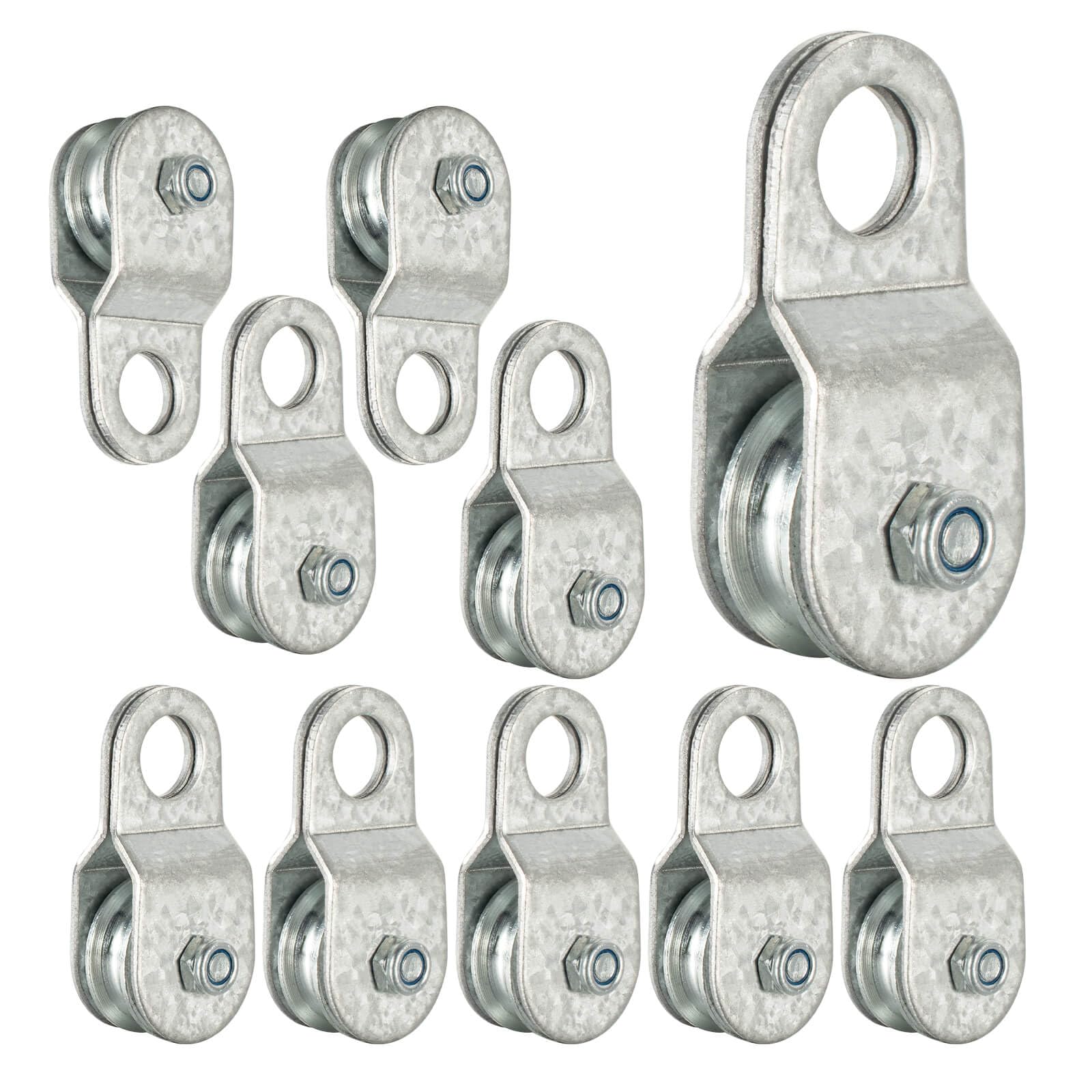 Open Cable Pulley Block - 80 Lb Lifting -7 Open Cable Pulley Block - 80 Lb Lifting -7
