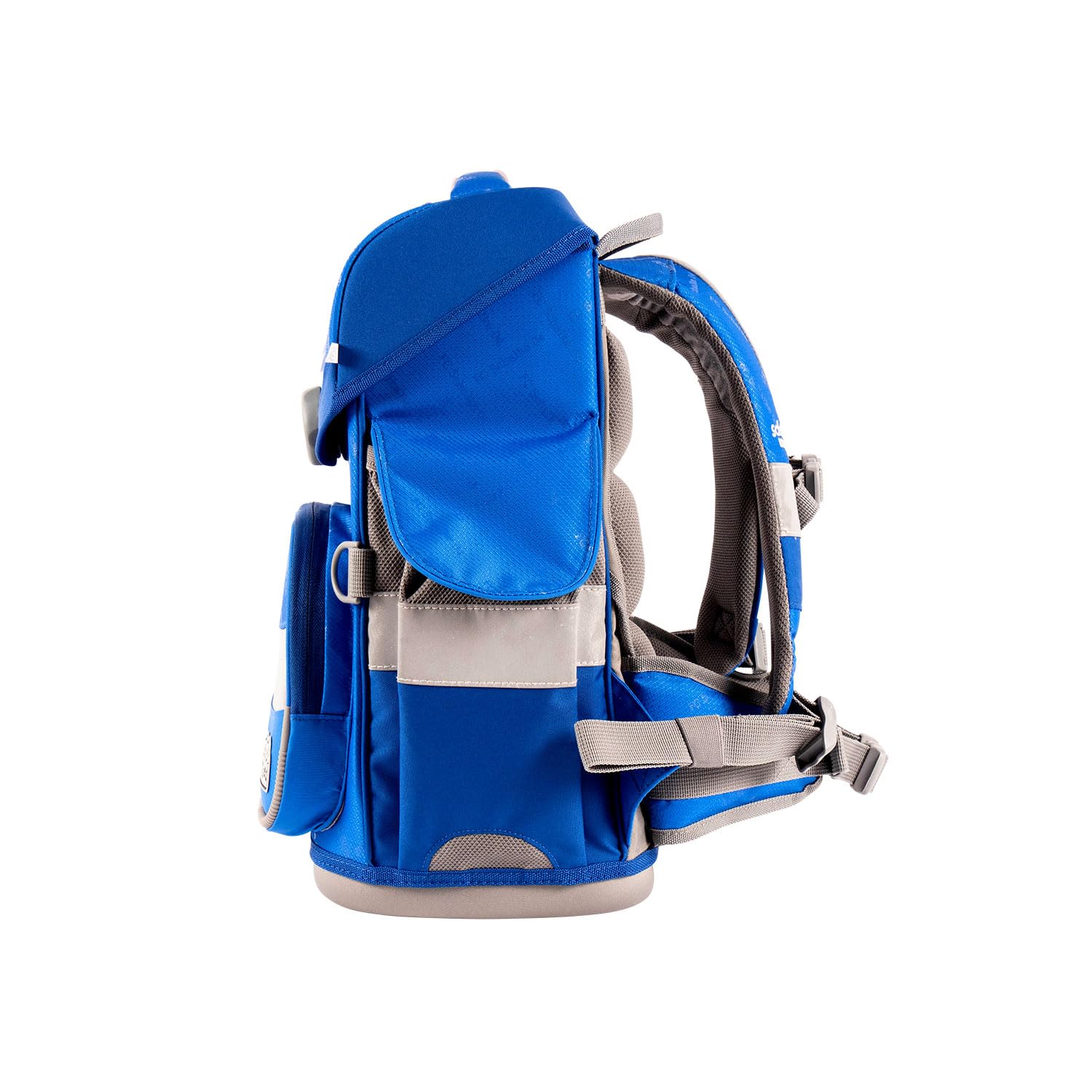 Familando - School Mood Timeless Air+ Schulranzen Set 9-teilig mit Lunch-Set -Sonder-Edition FC Schalke 04-980g leicht mit 23L Volumen - mit höhenverstellbarem System & Reflektoren