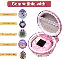 Vista 7 de Funda LTGEM Compatible con Tamagotchi Pix/Tamagotchi Original/Tamagotchi Nano x/Tamagotchi Hello Kitty/Tamagotchi Uni, Funda Protectora