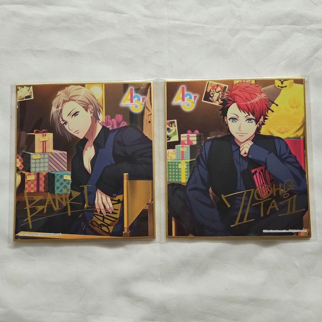 新品★A3！★秋組【七尾太一】一番くじ★ワンちゃん！ラバーストラップ★3点セット A3! オーロラアート／七尾太一 満開Treasure（開花後）【受注