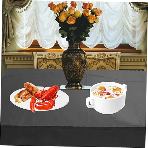 Miniatura 5 de ABOOFAN Rectangular Tablecloth 137x183cm 5pcs Grease-Proof Disposable for Party Birthday Oil-Resistant DIY Table Cover