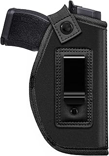 Concealed Carry Holster, Gun Holster for Men and Women, Universal IWB Holsters for Pistols Right and Left Hand, Fits Glock 17 19 26 27 42 43 S&W M&P Shield 9MM Taurus G2 G3 Sig P220 P226 P229 - ZZY