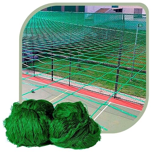 Rede de Proteção Esportiva 15x30m Fio 2 Malha 12cm Verde