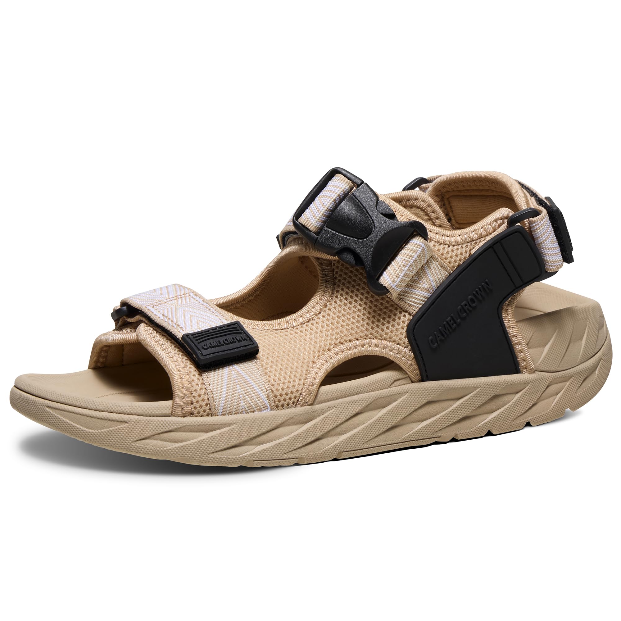 CAMEL CROWN Women's Hiking Sandals with Arch Support Walking Sandals for Women Outdoor Athletic Sandals with AdAdjustable Strap