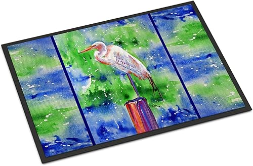 Caroline's Treasures 8358JMAT - Tapete de 24 x 36 pulgadas para puerta delantera, para interiores y exteriores, para entrada, antideslizante,