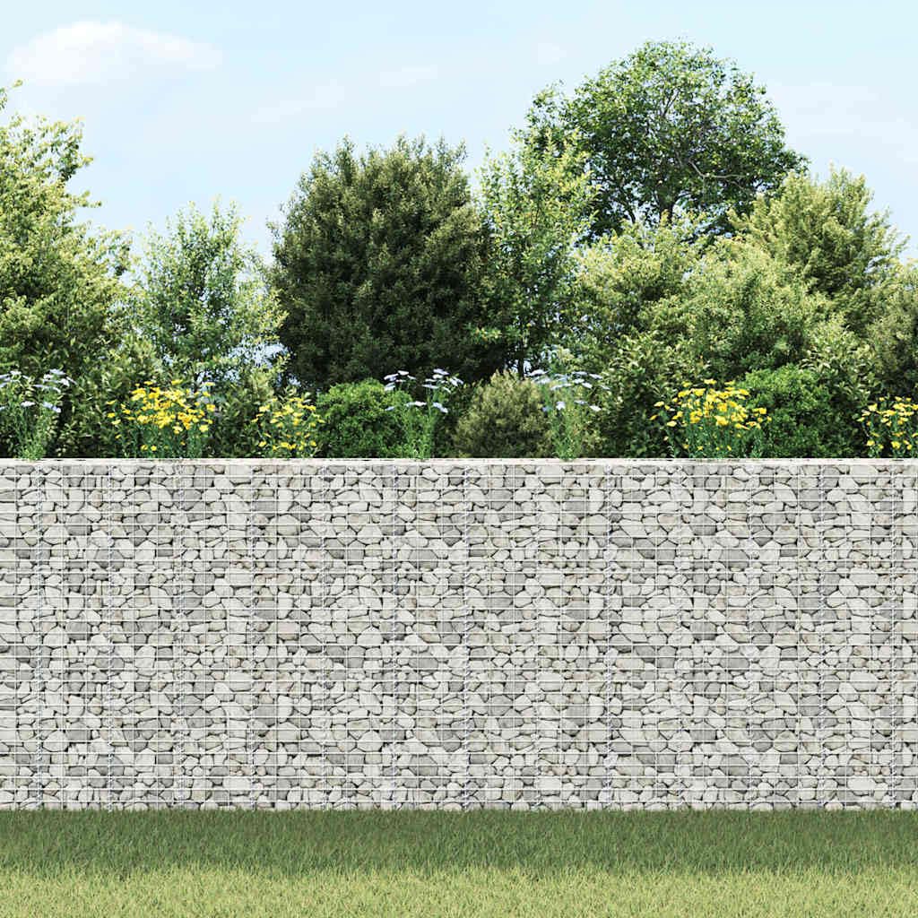 Lumanois Fioriere Rialzate a Gabbione 3 pz 30x30x150 cm in Ferro, Casa e Giardino,Prato e giardino,Giardinaggio,Vasi e fioriere, 16.85kg-151250