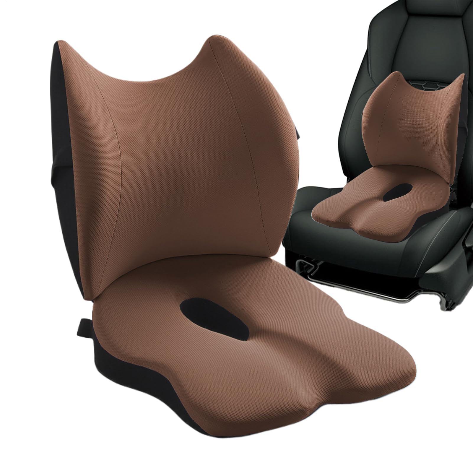 Générique Coussin de Siège et Soutien Lombaire Support Lombaire Ergonomique