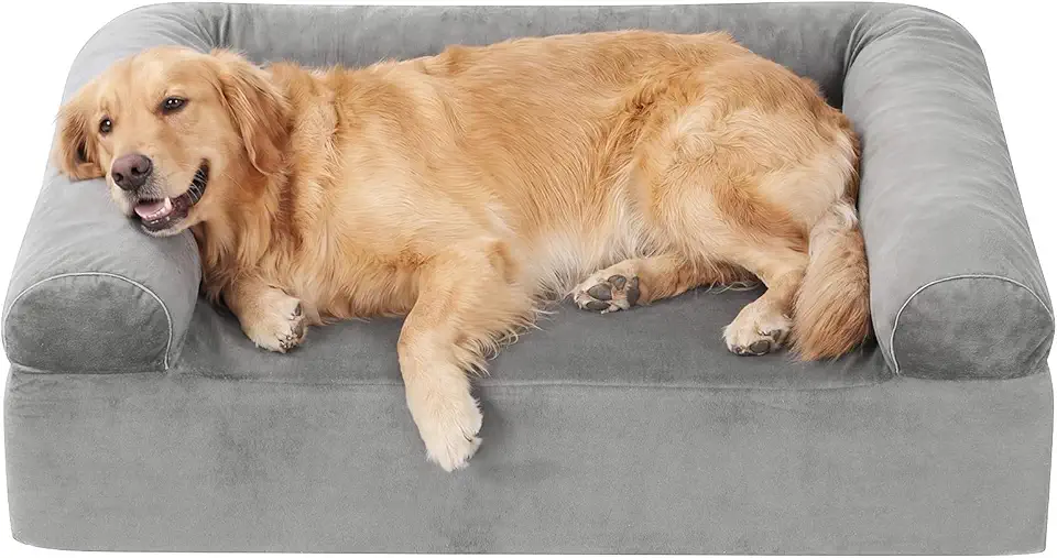Giantex Cooling Gel Orthopedic Dog Bed for Large Dogs — Pet Accessories review