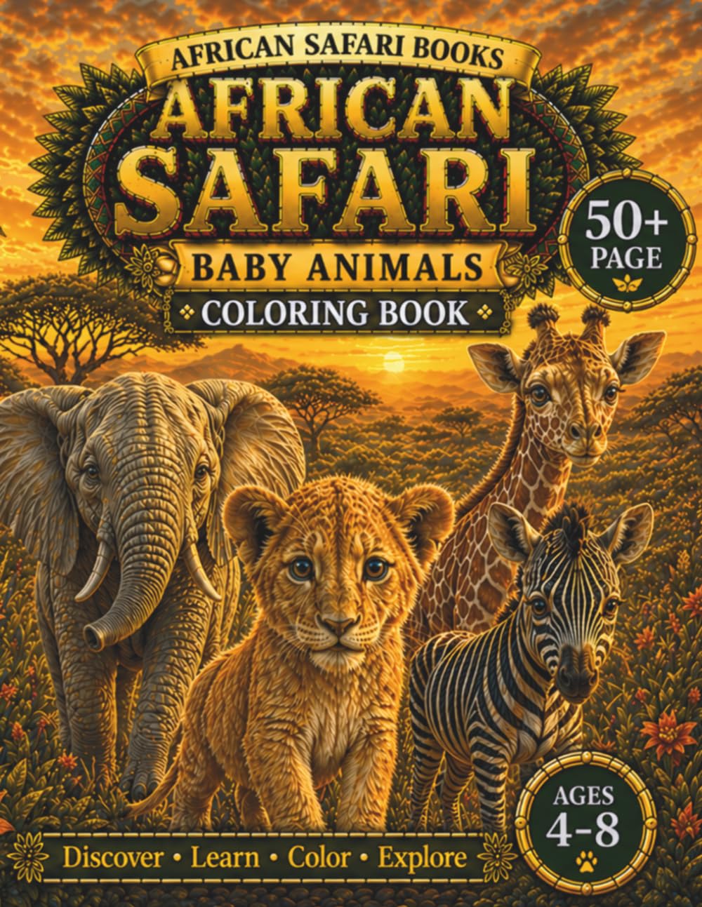 African Baby Animals (African Safari Books)