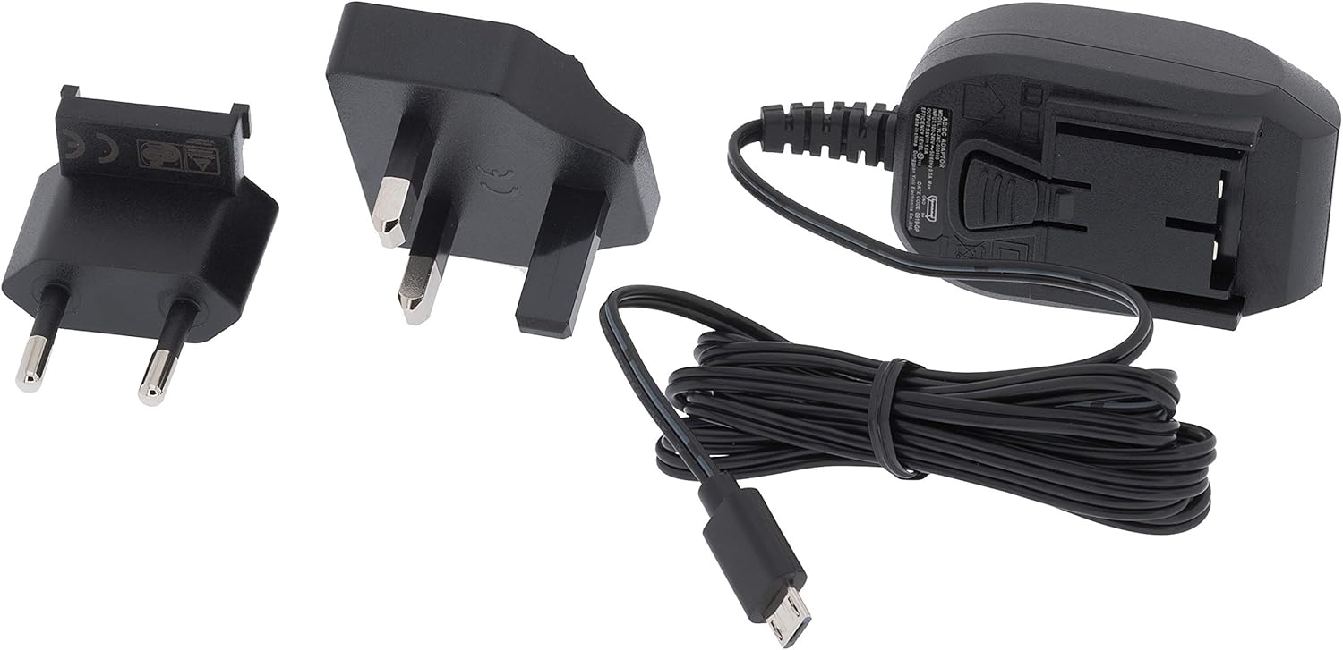 Power adapter and USB cable for the weather station