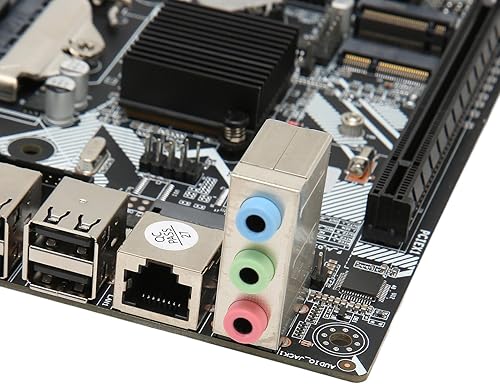 Miniatura 3 de Placa base LGA 1155, canal DDR3 NVME M.2 VGA salida HD 10 USB 2.0 Mini ITX placa base, ranura para CPU LGA 1155, placa base de repuesto para
