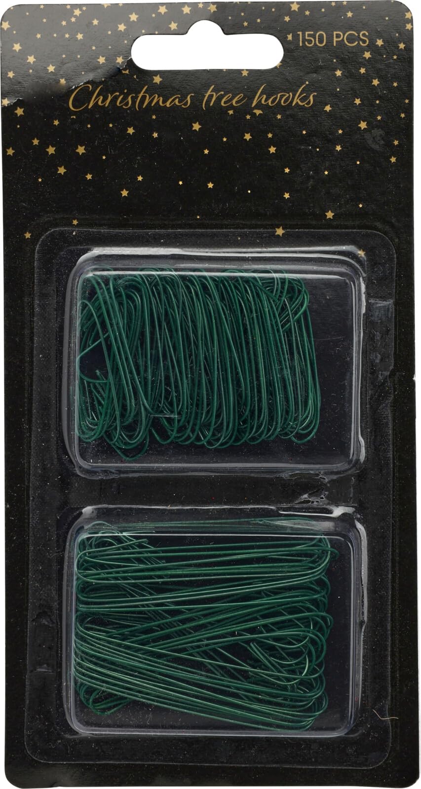 Koopman Xmas Tree Hooks 150 Pieces Green