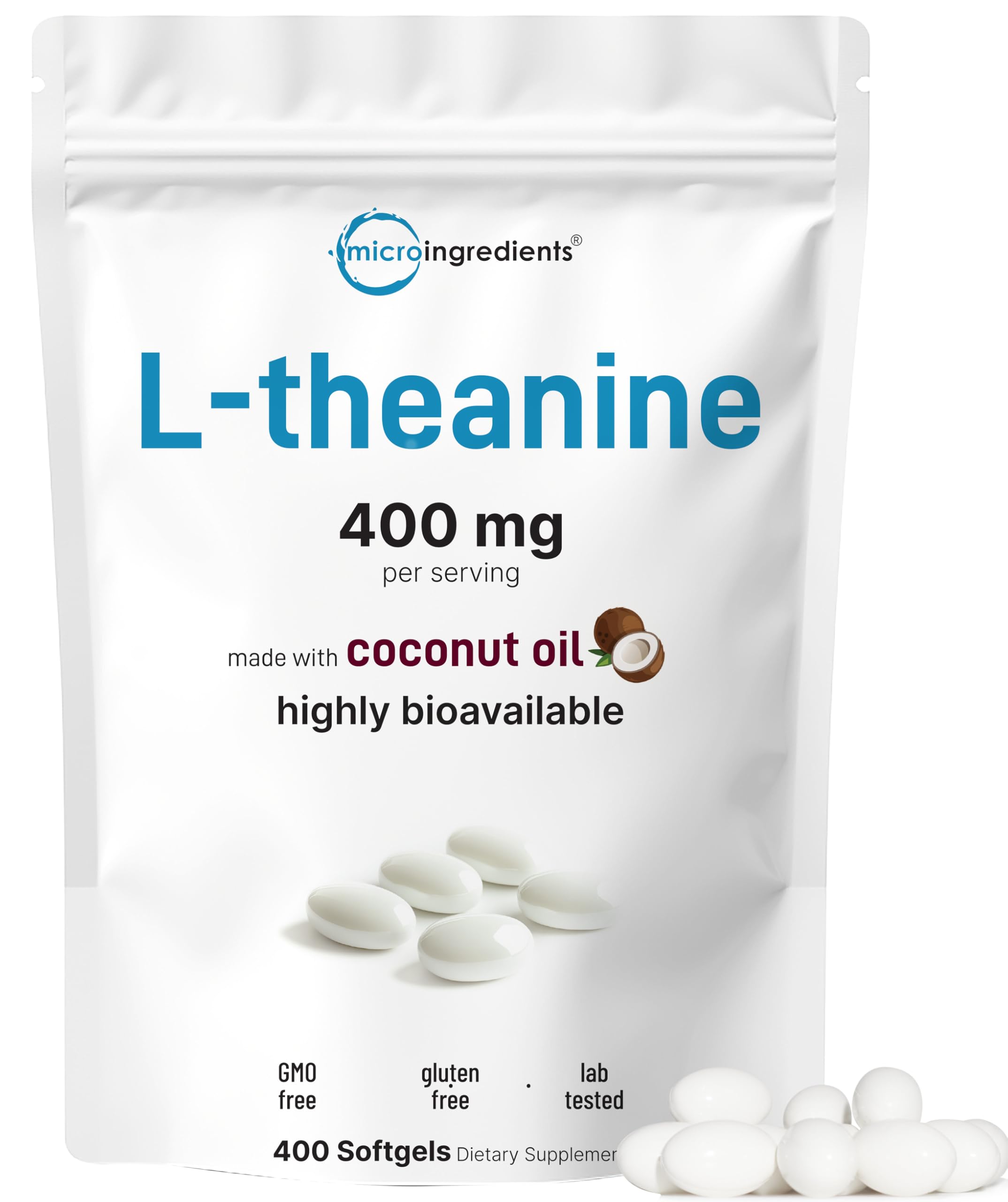 Micro Ingredients L-Theanine 400mg