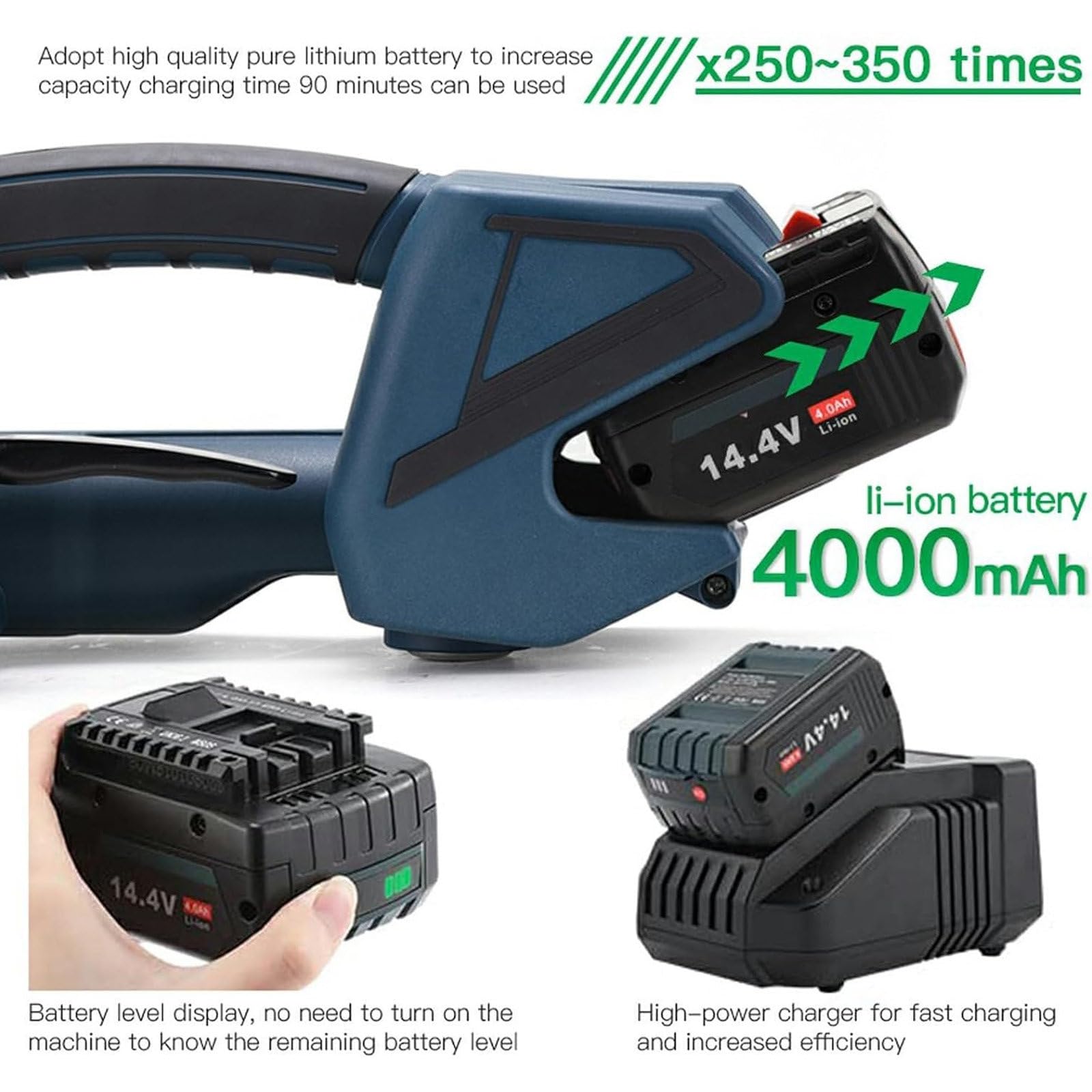 Set Reggette Kortpack - 500 Fibbie 16 Mm + Nastro 850 M