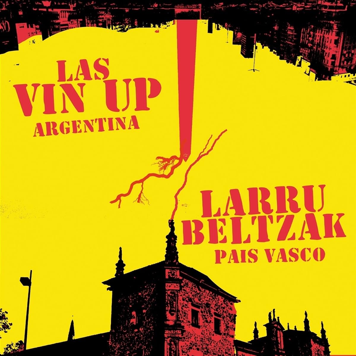Las Vin Up/Larru Beltzak (Split Album) [Vinyl LP] [VINYL]