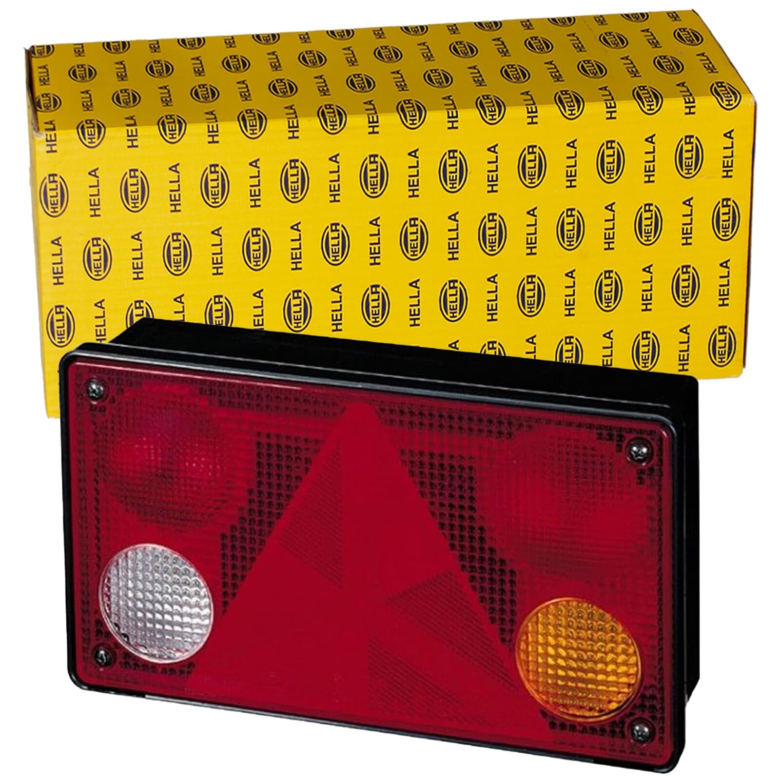 HELLA 2VP 340 400-151 Rearlight - Bulb - mounting/Bolted - Lens Colour: Multi-coloured - Plug: Blade Terminal - left - Quantity: 1