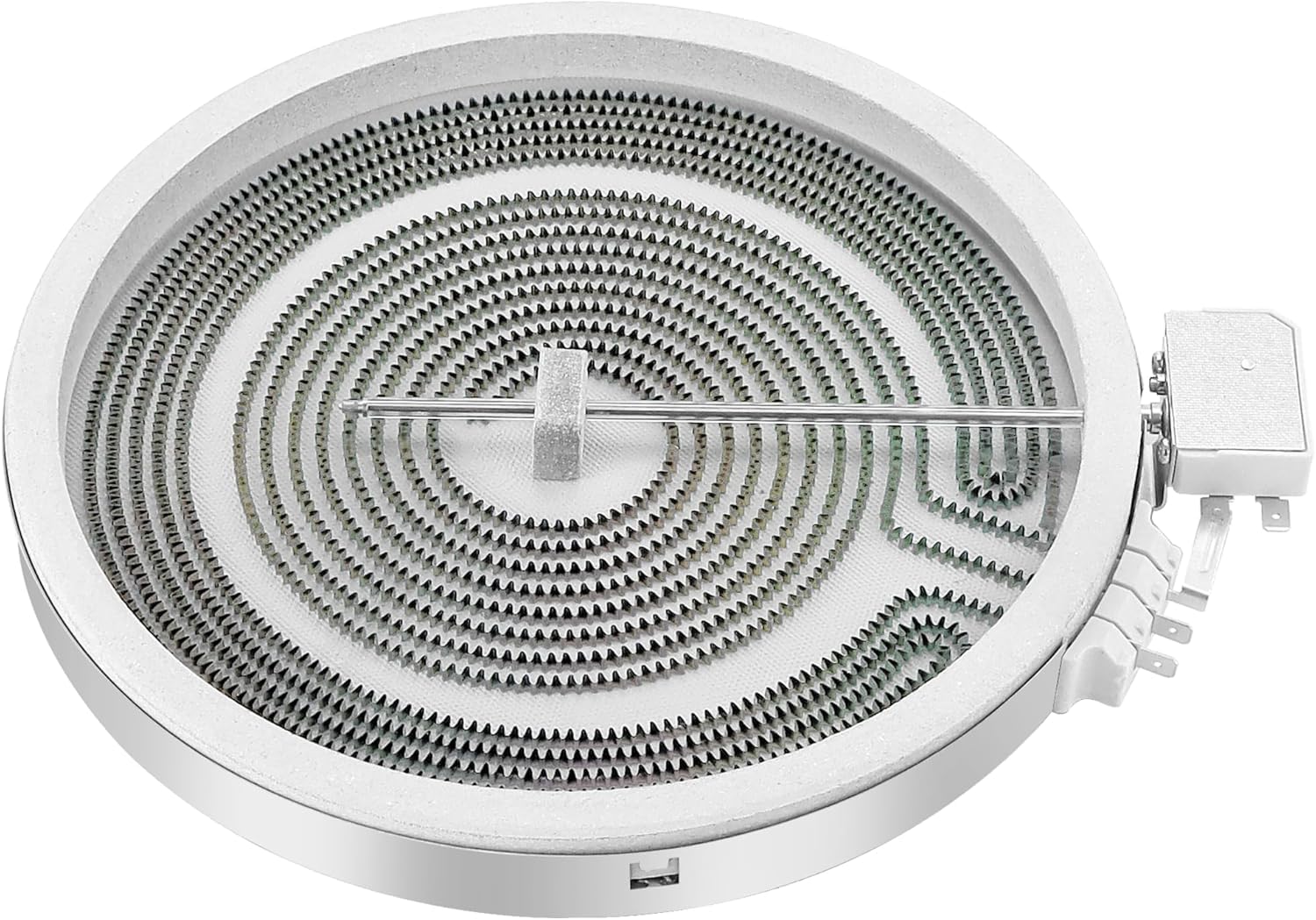 Upgraded WB30X24111 WB30T10133 Range 9" Dual Radiant Surface Element Compatible with G-E Hot-Point Electric Range 9 inch Dual Surface Burner Element, Replace 2512343818-1 Year Warranty by Fetechmate