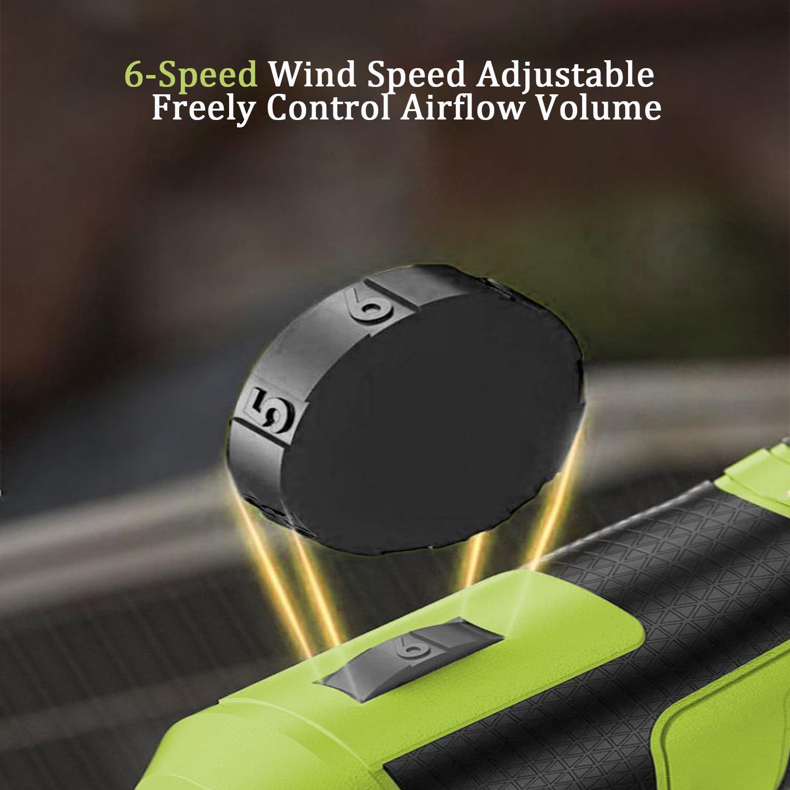 Soffiatore Per Foglie Senza Fili, Spazzaneve 800W Con 6 Modalità Di Velocità & Velocità Dell’Aria Di 80M/s, 28000 Giri/Min Soffiatore Elettrico Leggero Per Cura Del Prato, Rimozione Della Neve E