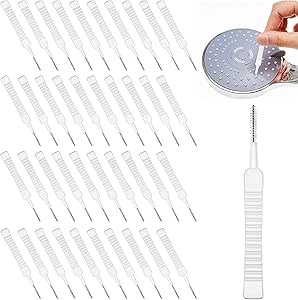40-teiliges Duschkopf Reinigungs-Set - Professionelle Bürsten Für Duschkopf & Handy-Löcher