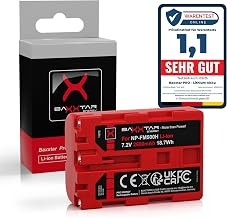 Baxxtar Battery for Sony NP-FM500H FM500 A57 A58 A65, 2600mAh 7.2V