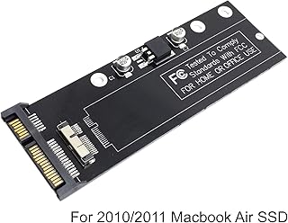 chenyang PCBA 12+6pin SSD to SATA 22Pin Hard Disk Cartridge Drive for 2010 2011 Mac Air A1369 A1370 SSD