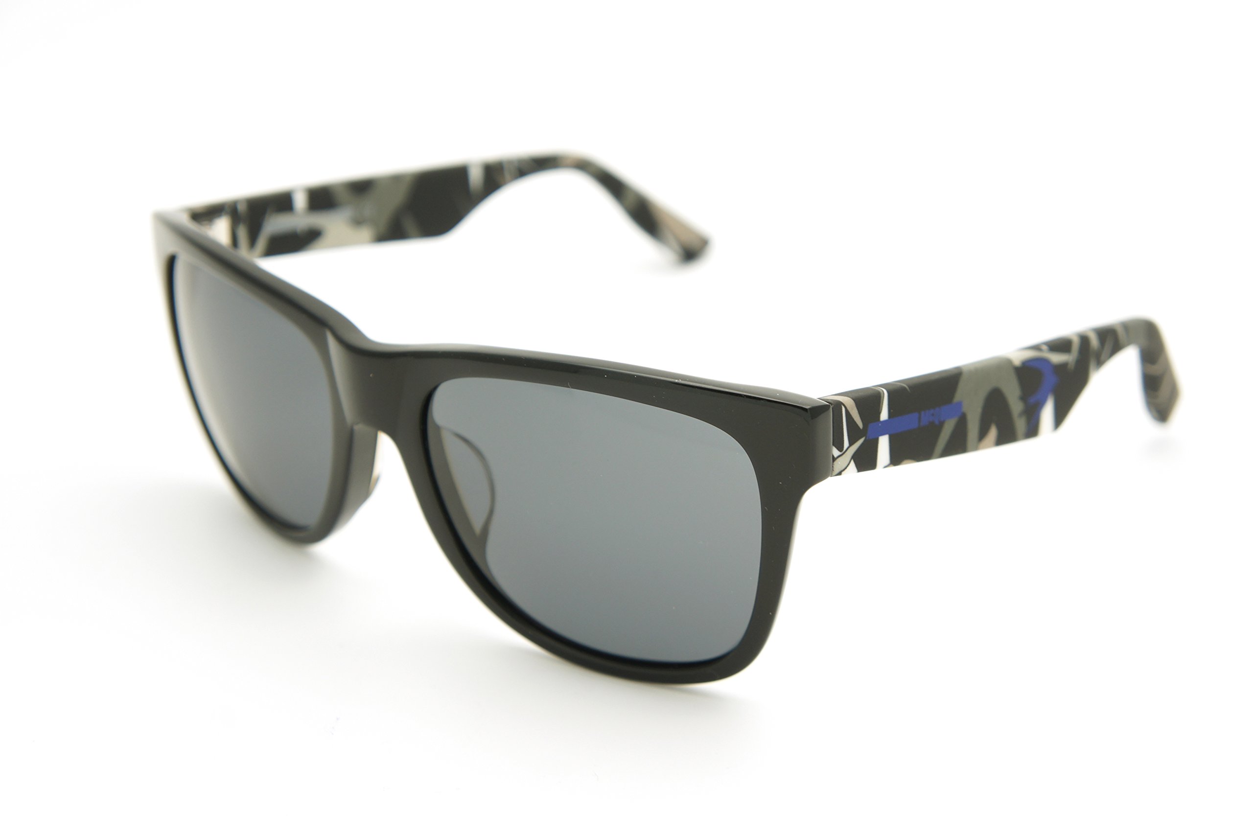 McQ - Alexander McQueen Sunglasses fit bridge 0018SA 0018 MQ0018SA (shiny black other/smoke lens, one color)
