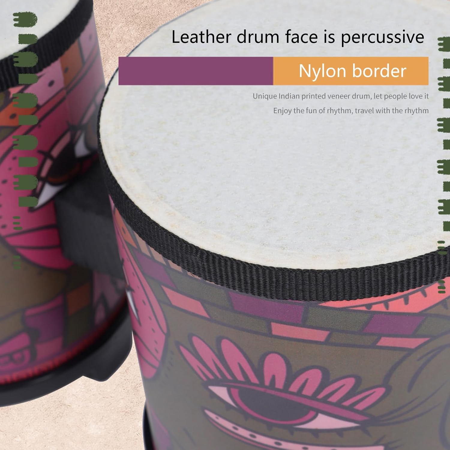 Amazon.co.jp: ボンゴドラム アフリカ ボンゴドラム 木製ドラムセット