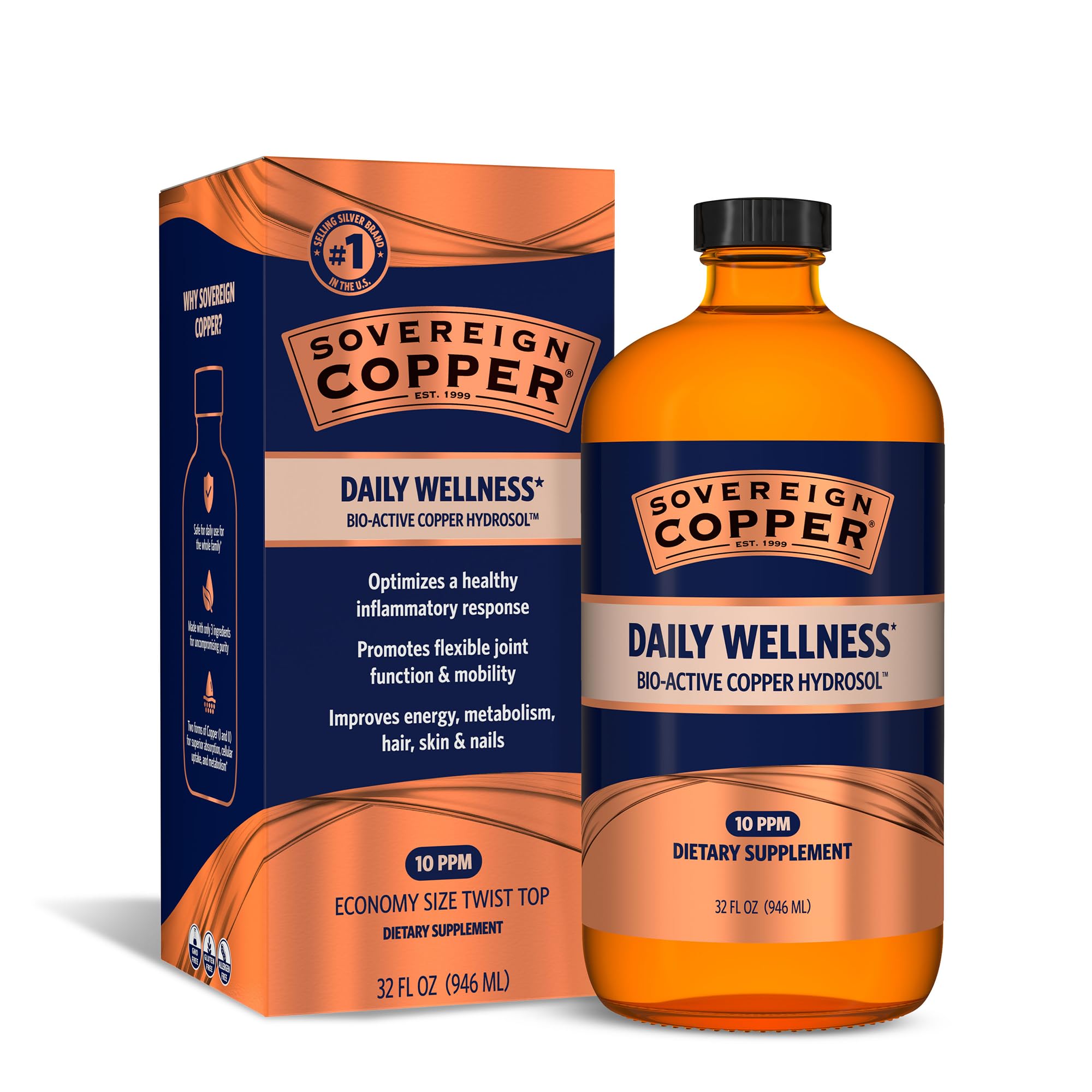 Sovereign Copper Bio-Active Copper Hydrosol, 16 fl oz (473 mL) — Amazon image 9